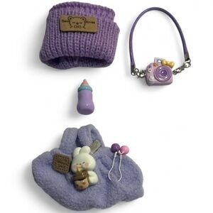 Purple Kids Toy Set